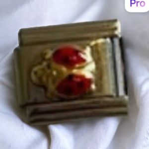 ZOPPINI (nomination) 2/$25 LADYBUG bracelet link